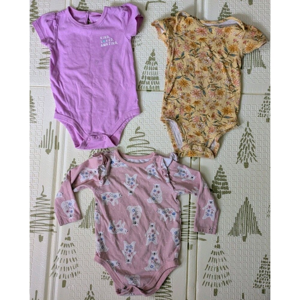 Baby Girl Clothing 16 Pc Lot 12-24M Carter’s Gap Cat & Jack Dresses Jeans Outfit - Picture 2 of 10